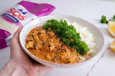 Thai vörös csirke curry