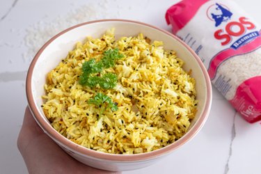 Hagyományos indiai rizs köretként