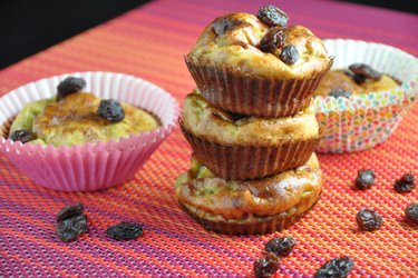 Egyszerű Fitnesz Banános Muffin (Gluténmentes, Cukormentes)