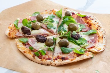 Gyors tortilla „pizza”