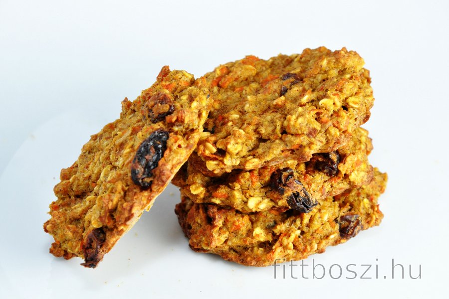 Répás Almás Cookie vagy Kenyér Liszt, Cukor és Zsír Nélkül