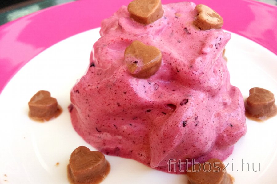 Fehérjés Gyümölcshab Joghurt Cseppekkel