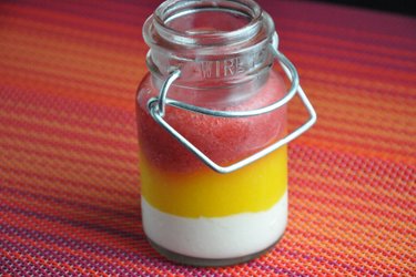 Egészséges Epres-Mangós Panna Cotta