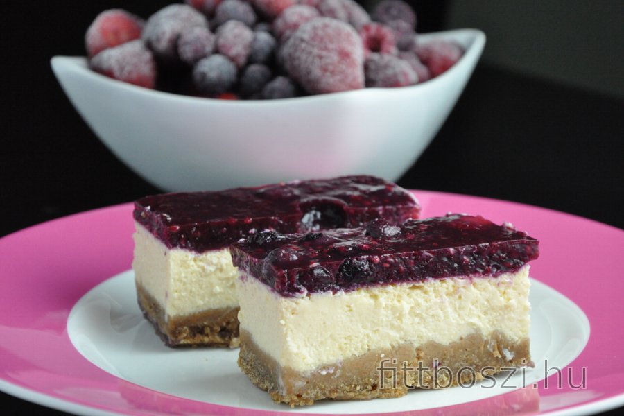 Fitnesz Joghurtos Sajttorta (Gluténmentes és Cukormentes)