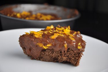 Egészséges Csokoládés-Narancsos Csicseriborsó Torta