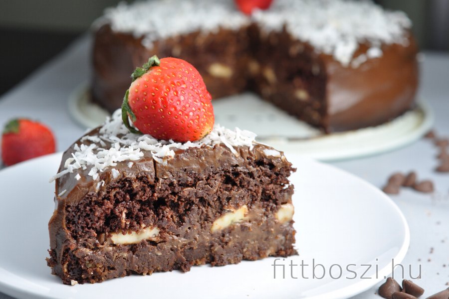 Egészséges Csokoládés Fitness Torta "Csokimámor"