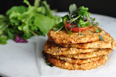 Fitt kenyérlángos sonkával vagy tonhallal