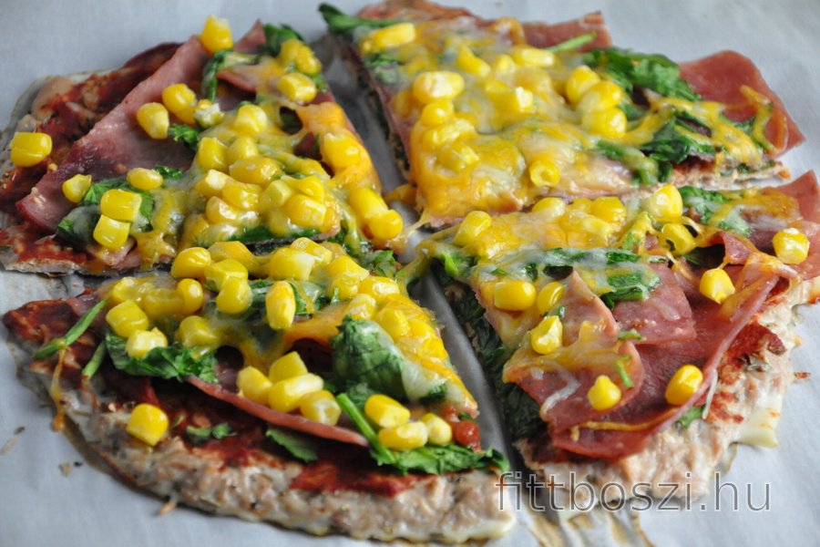 Fitnesz Tonhalas Pizzatészta