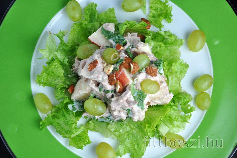 Tonhalas Zöldséges-Gyümölcsös Saláta