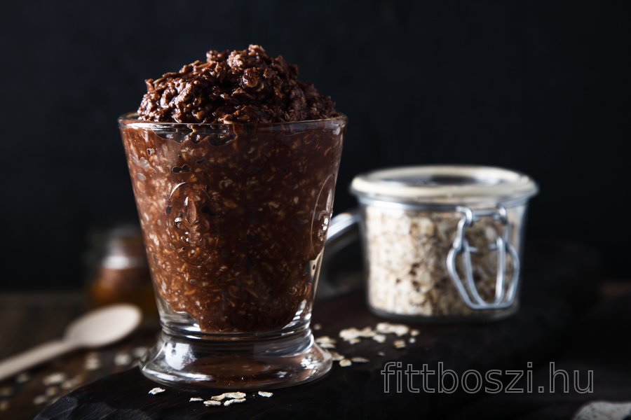 Gyors brownie zabkása