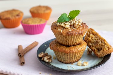 Egészséges sárgarépa muffin (tönkölylisztből)