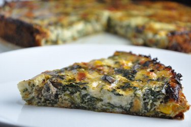 Gluténmentes Spenótos Lepény (Quiche)