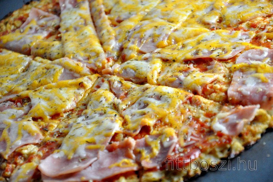 Egészséges Karfiol Pizza