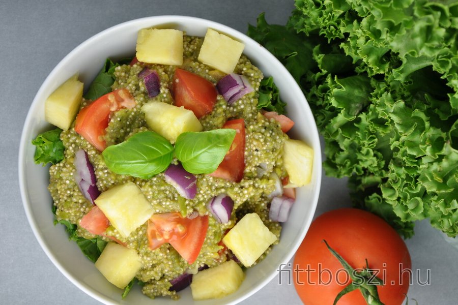 Quinoa Guacamole-ban