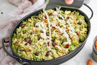 Egyszerű quinoa-brokkoli saláta